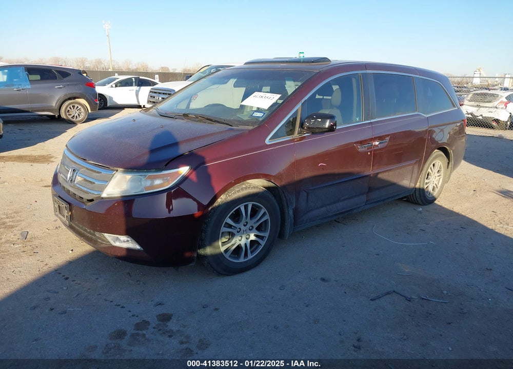 2011 HONDA ODYSSEY EX-L VIN: 5FNRL5H60BB093952