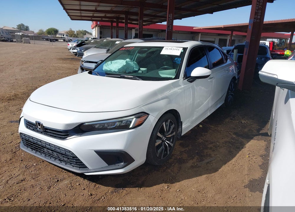 2022 HONDA CIVIC VIN: JHMFE1F70NX006299