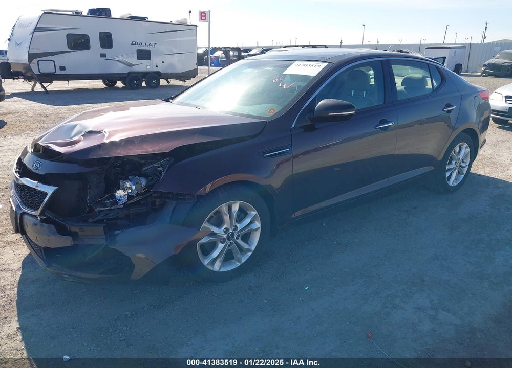 2011 KIA OPTIMA EX VIN: KNAGN4A76B5116728