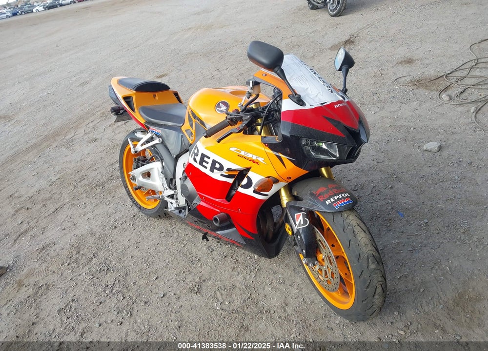 2013 HONDA CBR600 RR VIN: JH2PC40H0DK000066