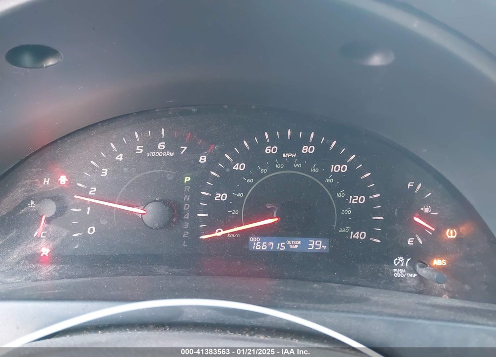 2007 TOYOTA CAMRY LE VIN: 4T1BE46K37U036452
