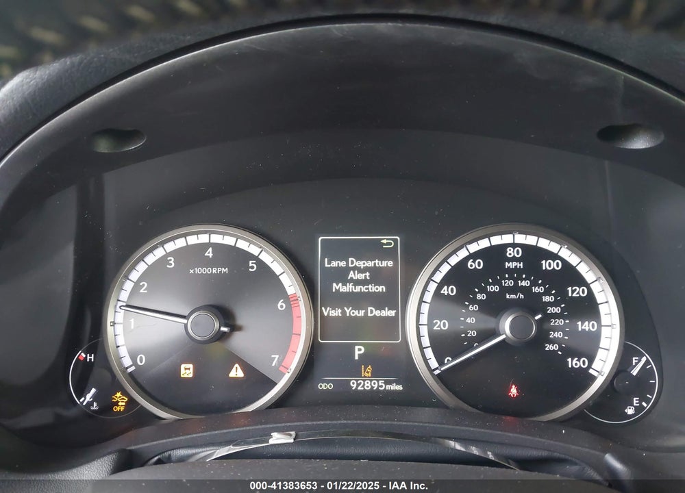 2019 LEXUS NX 300 F-SPORT VIN: JTJYARBZ6K2129798
