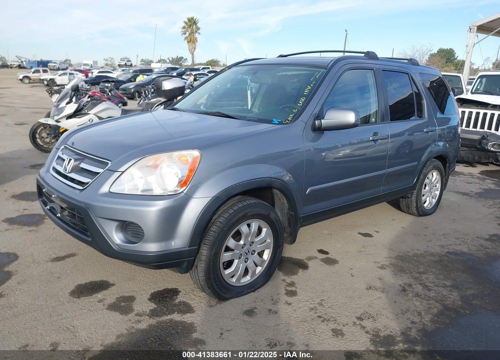 2006 HONDA CR-V SE VIN: JHLRD78926C012989