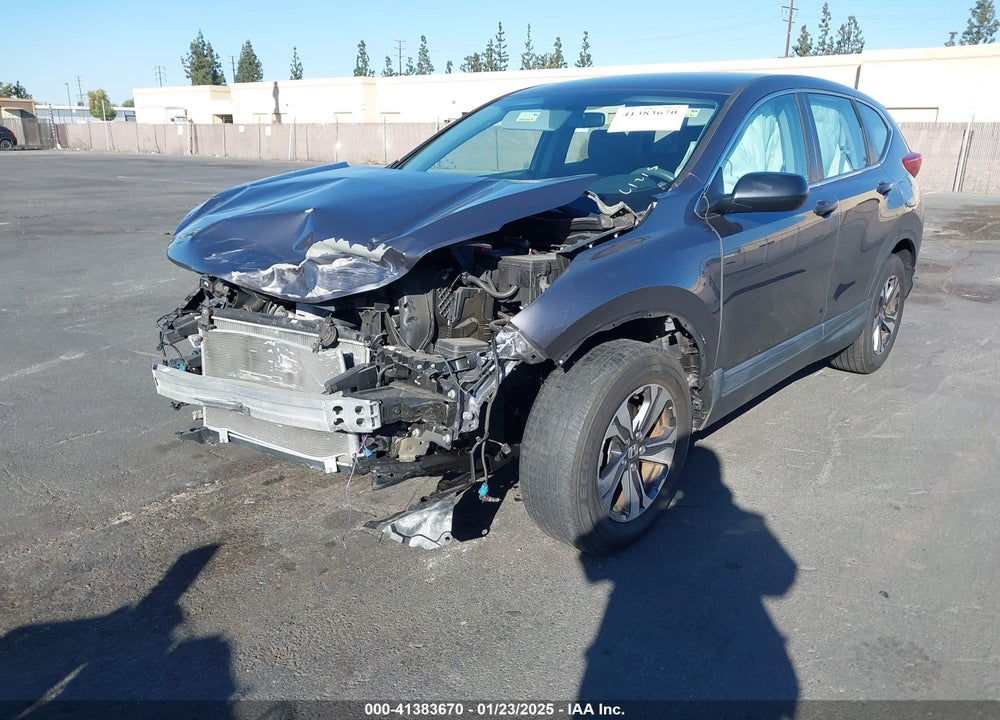 2019 HONDA CR-V LX VIN: 2HKRW5H30KH400261