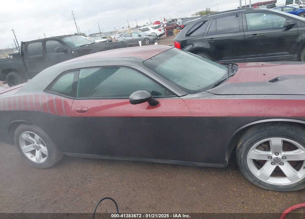2013 DODGE CHALLENGER VIN: 2C3CDYAG5DH607755