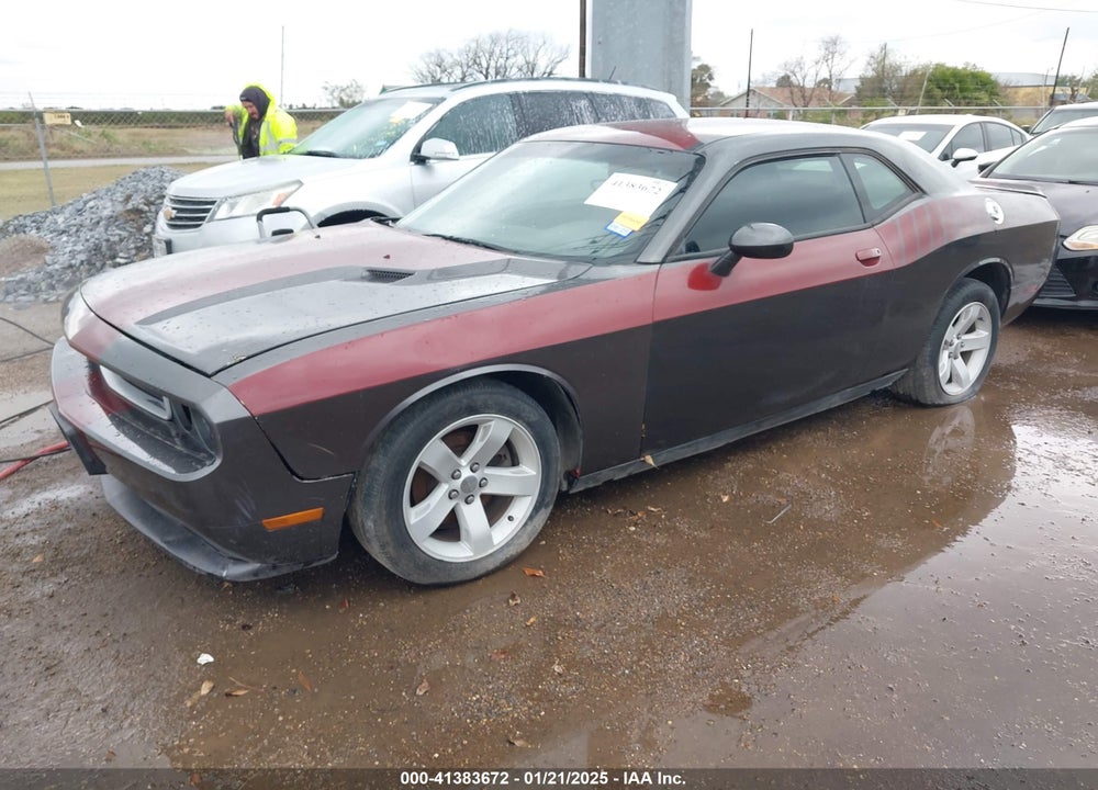 2013 DODGE CHALLENGER VIN: 2C3CDYAG5DH607755