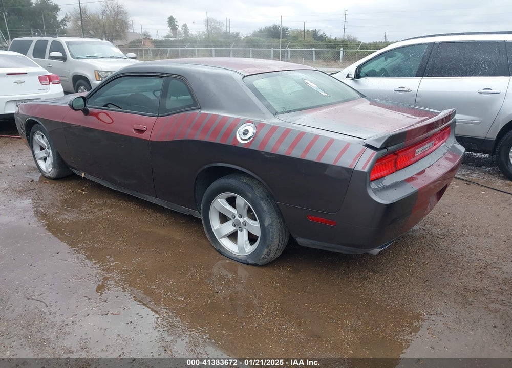 2013 DODGE CHALLENGER VIN: 2C3CDYAG5DH607755