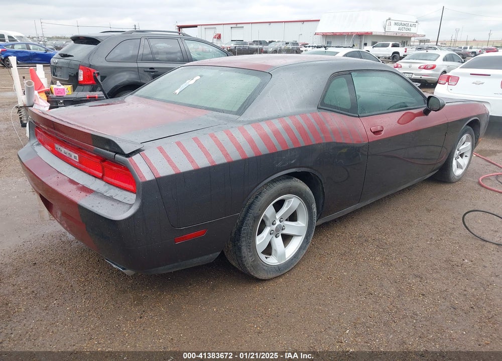 2013 DODGE CHALLENGER VIN: 2C3CDYAG5DH607755
