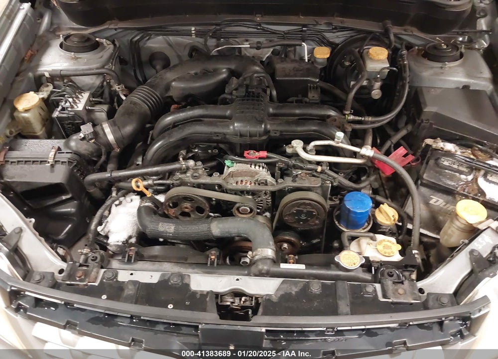 2011 SUBARU FORESTER 2.5X VIN: JF2SHABC2BG700113