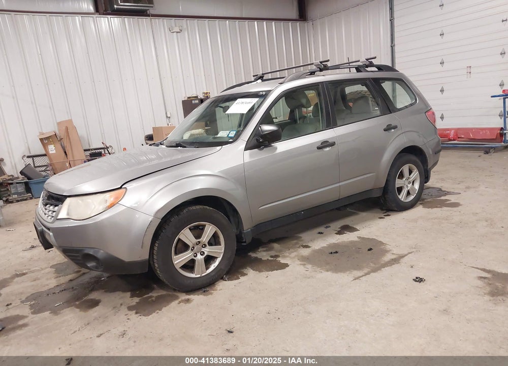 2011 SUBARU FORESTER 2.5X VIN: JF2SHABC2BG700113
