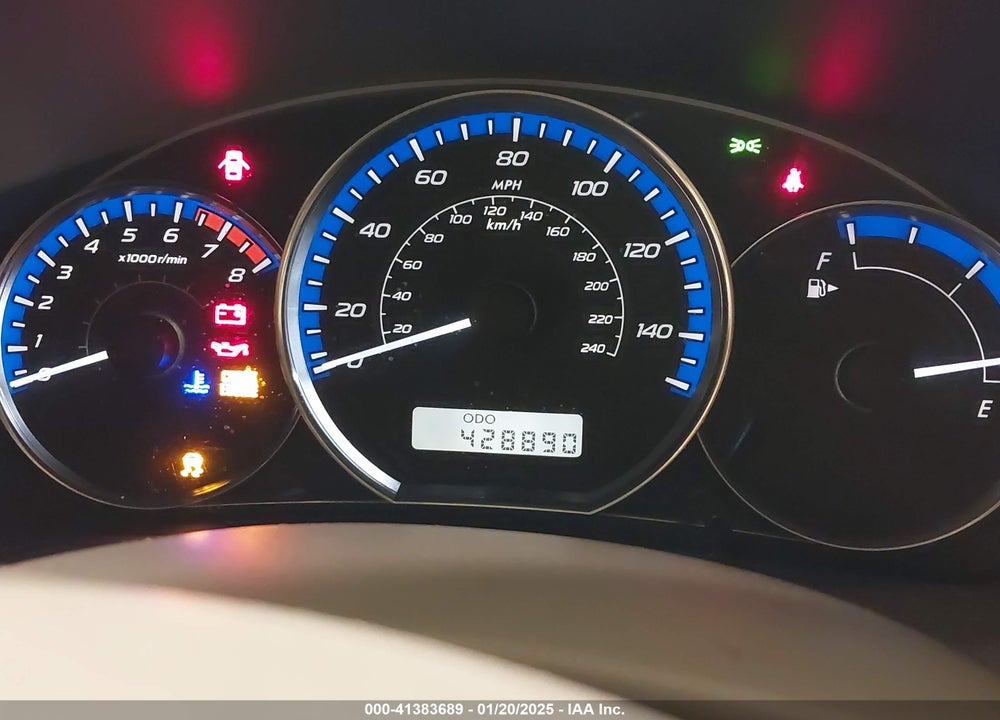 2011 SUBARU FORESTER 2.5X VIN: JF2SHABC2BG700113