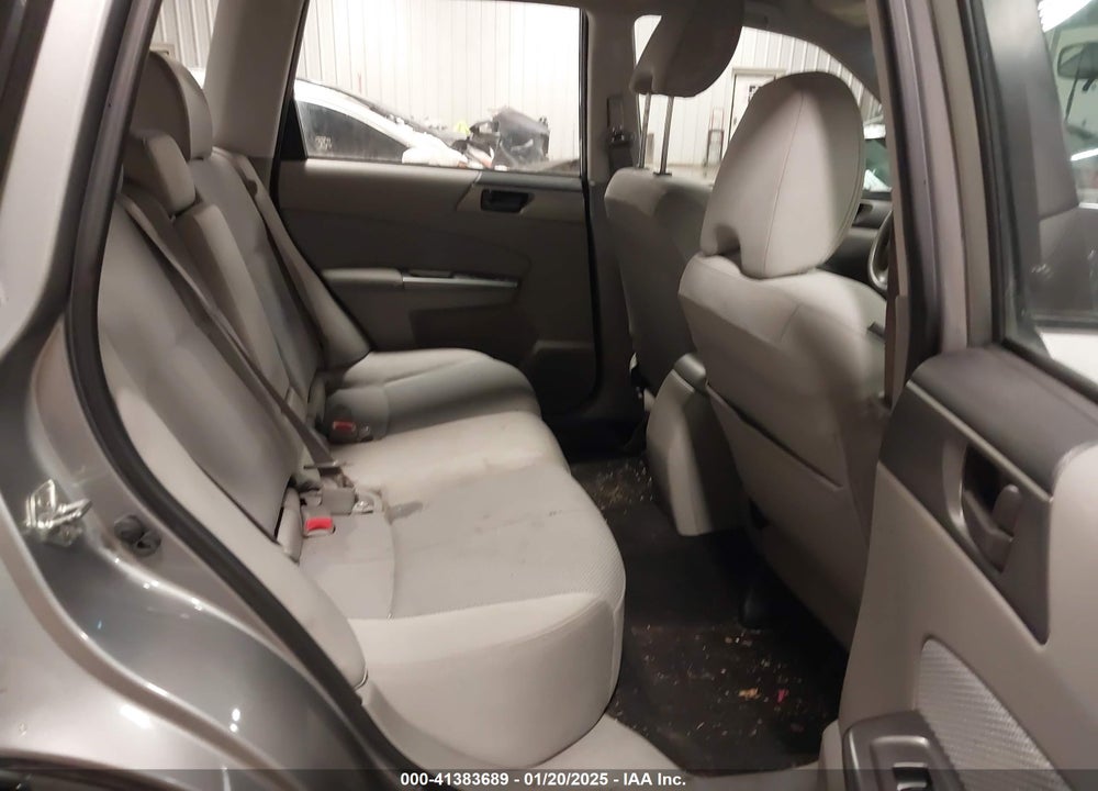 2011 SUBARU FORESTER 2.5X VIN: JF2SHABC2BG700113
