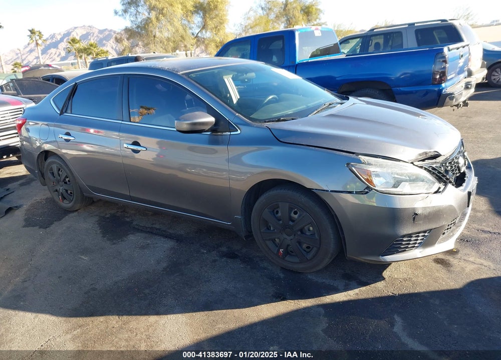 2017 NISSAN SENTRA SV VIN: 3N1AB7AP0HY334309