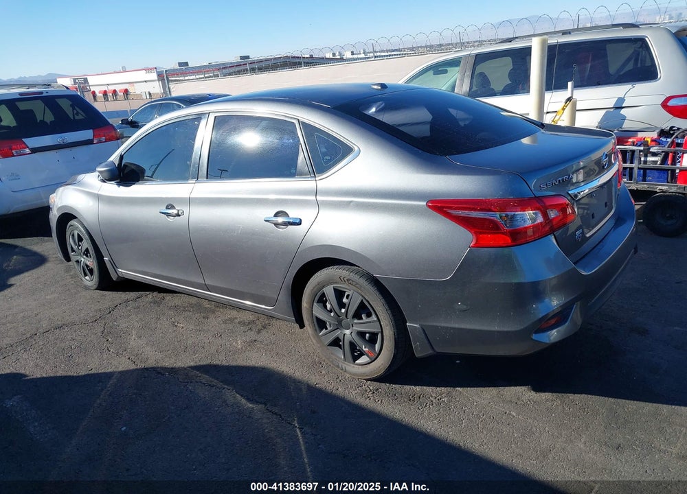 2017 NISSAN SENTRA SV VIN: 3N1AB7AP0HY334309