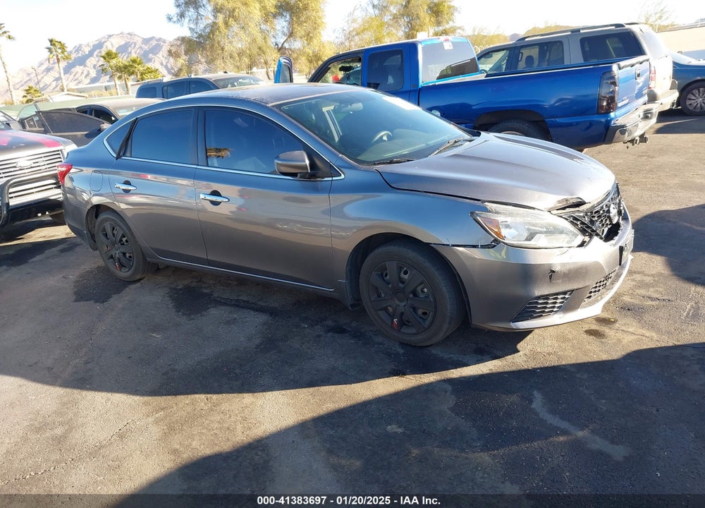 2017 NISSAN SENTRA SV VIN: 3N1AB7AP0HY334309