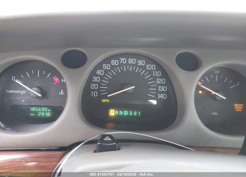 2003 BUICK LESABRE CUSTOM VIN: 1G4HP52K13U175778