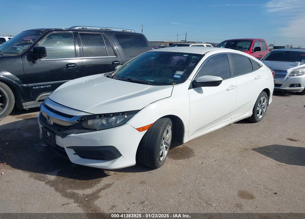 2016 HONDA CIVIC LX VIN: 19XFC2F5XGE065648