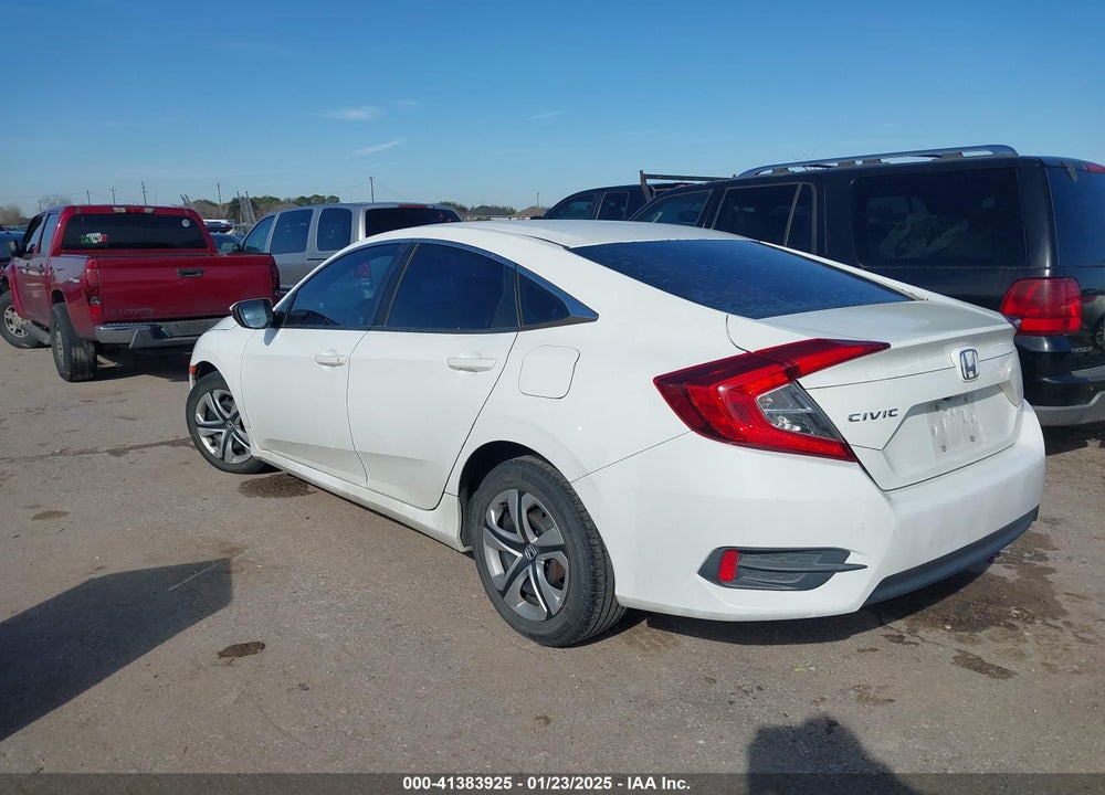 2016 HONDA CIVIC LX VIN: 19XFC2F5XGE065648
