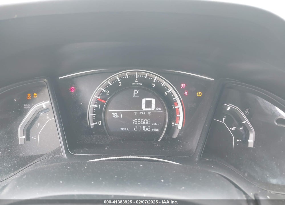 2016 HONDA CIVIC LX VIN: 19XFC2F5XGE065648