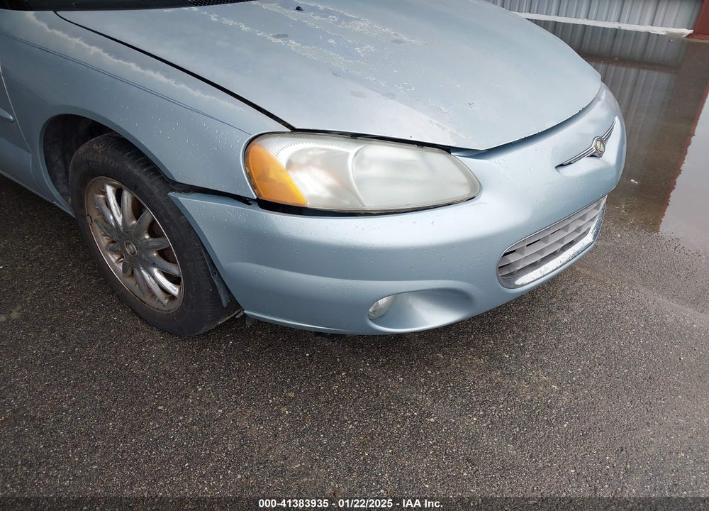 2002 CHRYSLER SEBRING LIMITED VIN: 1C3EL65R52N342819