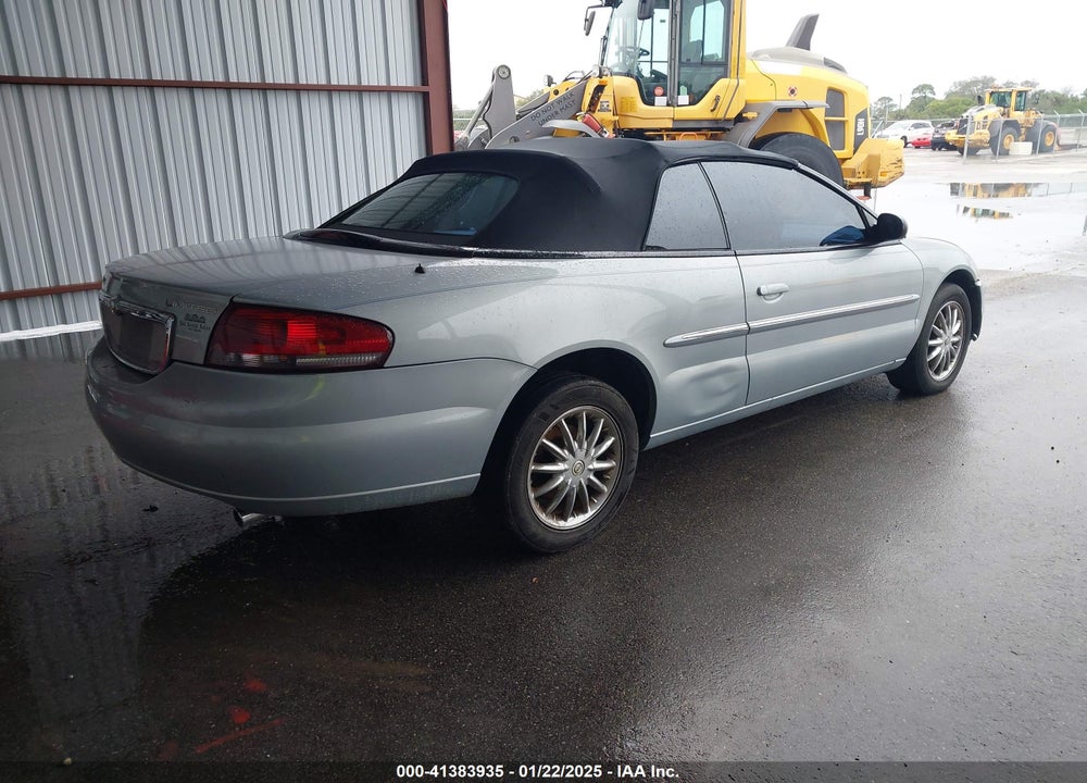 2002 CHRYSLER SEBRING LIMITED VIN: 1C3EL65R52N342819