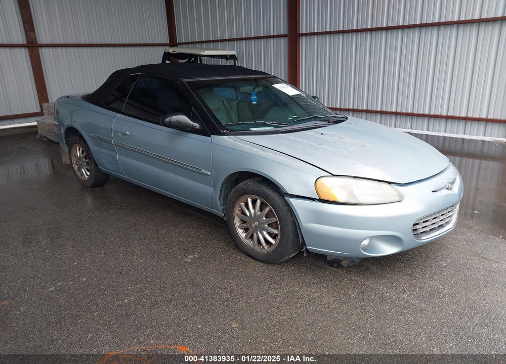 2002 CHRYSLER SEBRING LIMITED VIN: 1C3EL65R52N342819