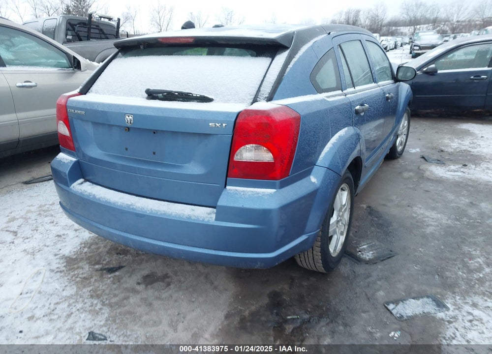 2007 DODGE CALIBER VIN: 1B3HB48B37D106330