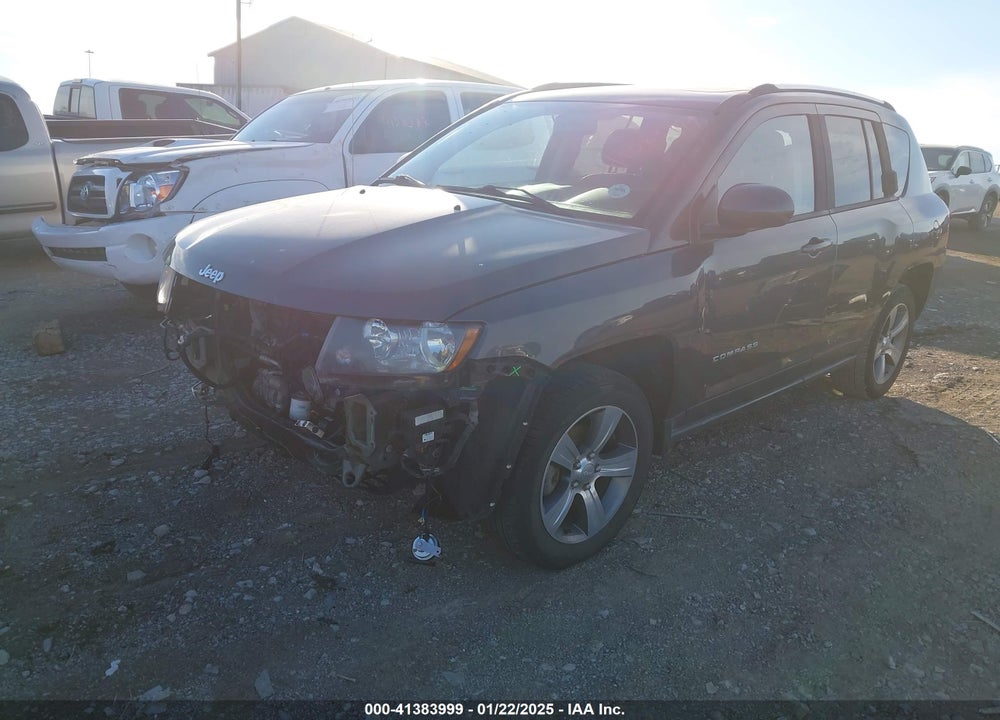 2016 JEEP COMPASS HIGH ALTITUDE EDITION VIN: 1C4NJDEB9GD696395
