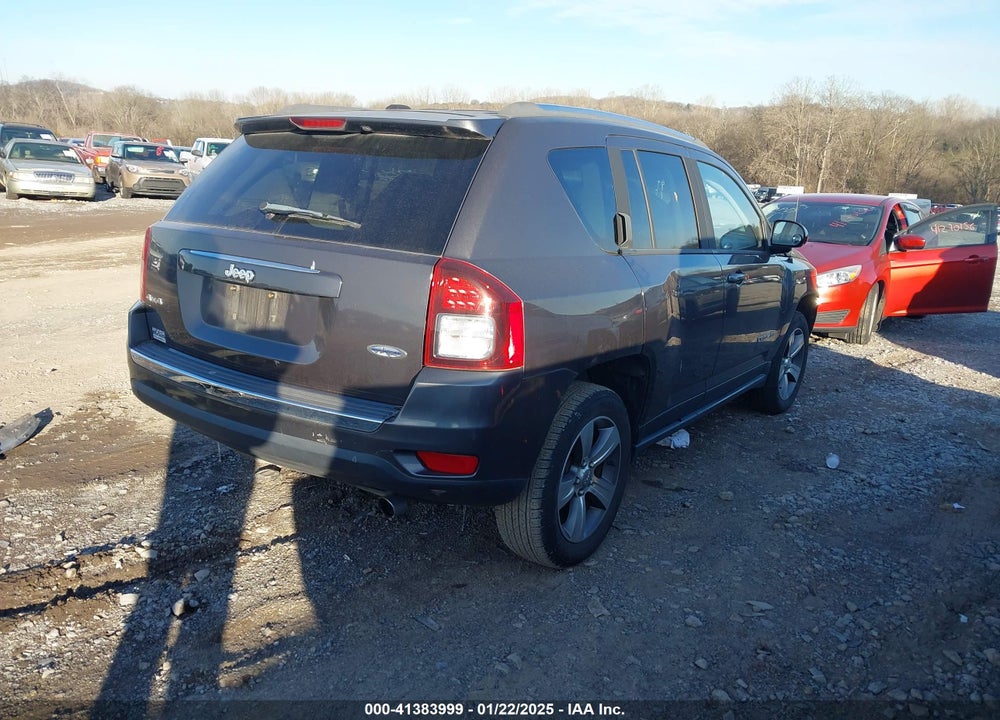 2016 JEEP COMPASS HIGH ALTITUDE EDITION VIN: 1C4NJDEB9GD696395