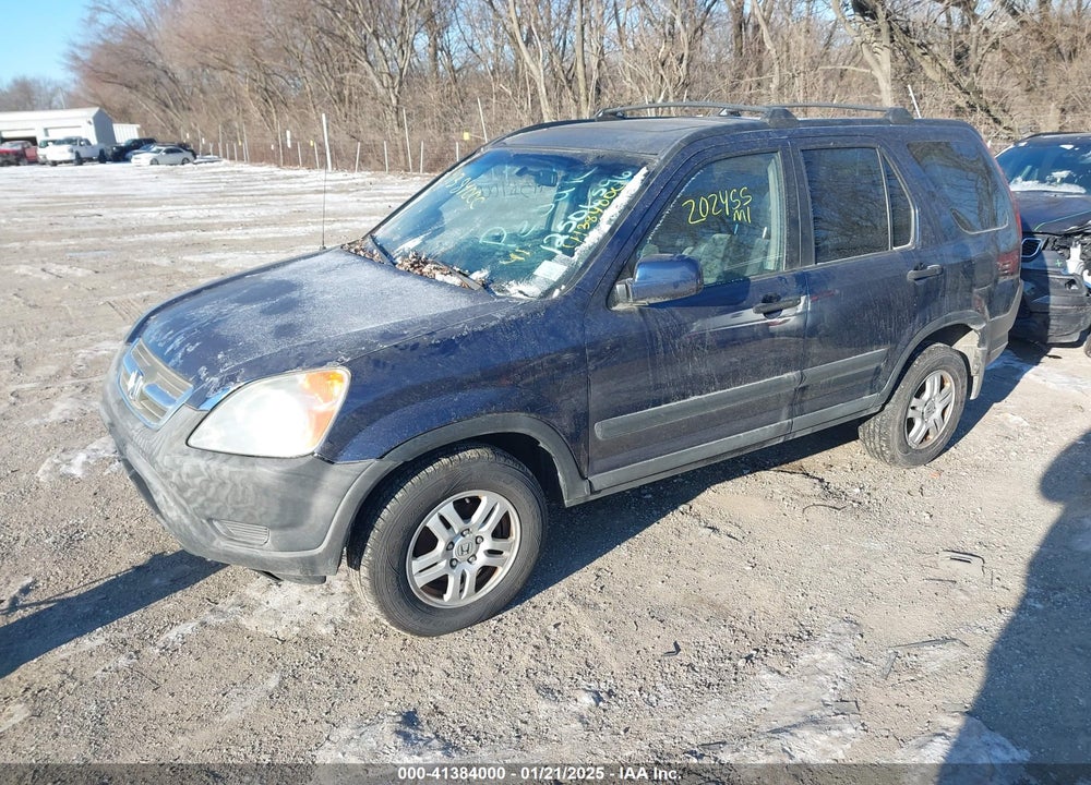 2003 HONDA CR-V EX VIN: SHSRD78843U134457