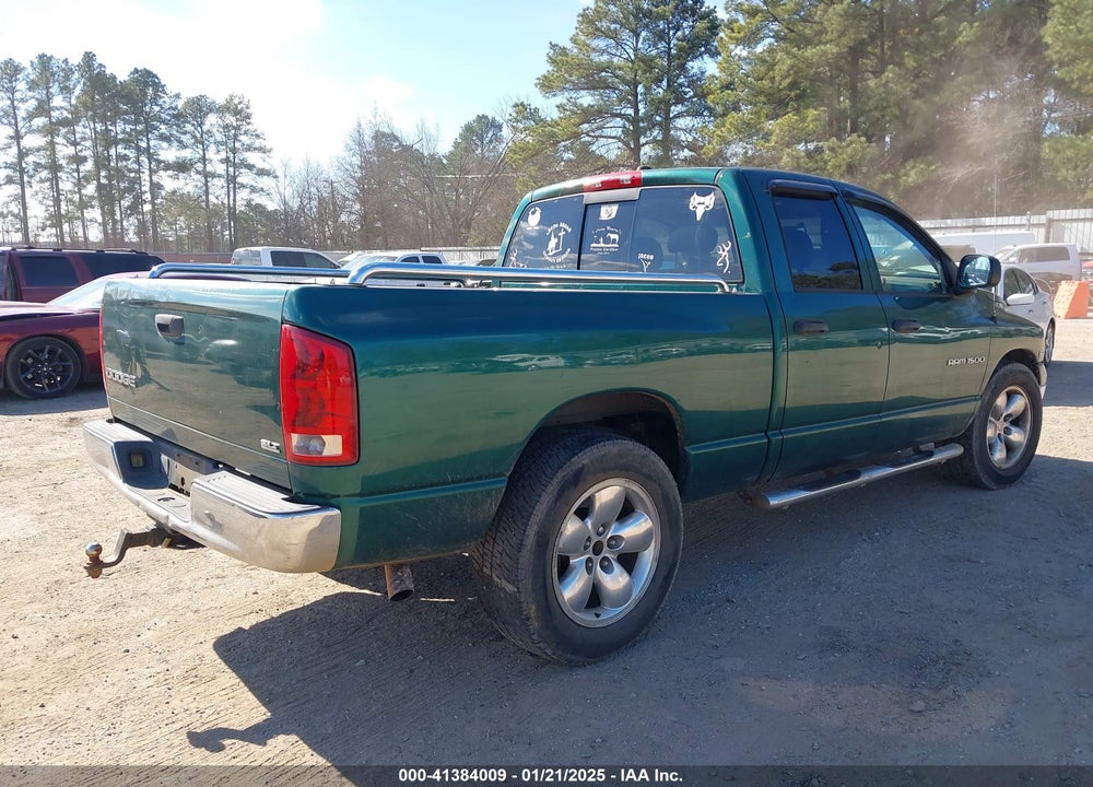 2004 DODGE RAM 1500 SLT/LARAMIE VIN: 1D7HA18D54S614846
