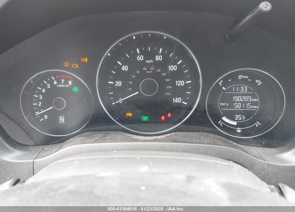 2016 HONDA HR-V EX VIN: 3CZRU6H55GM723178