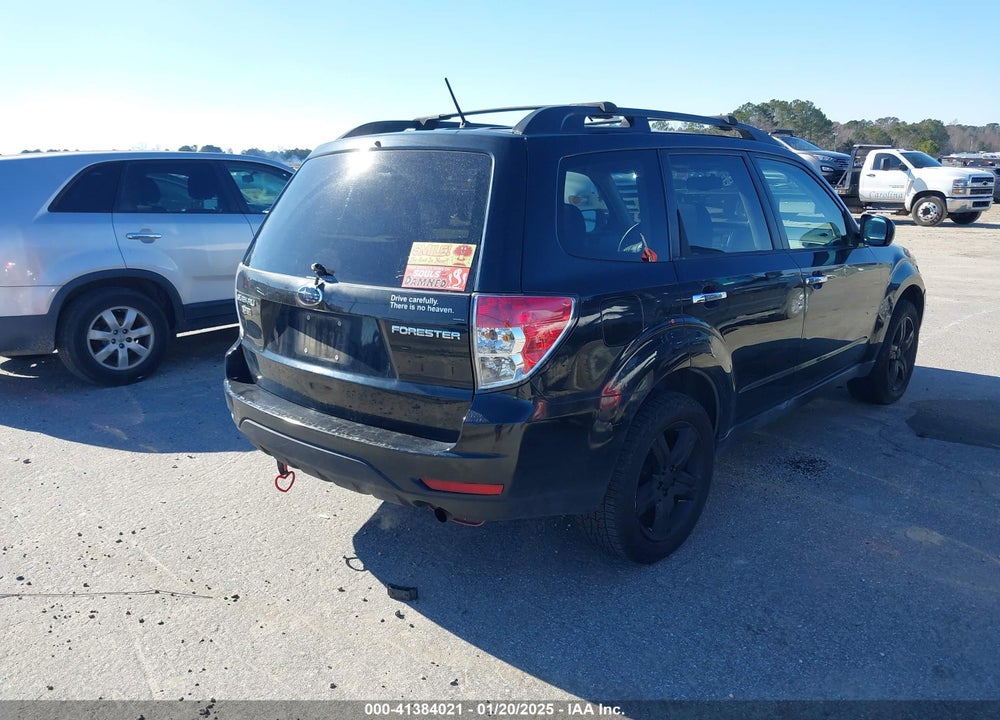 2009 SUBARU FORESTER 2.5X VIN: JF2SH63609H716935