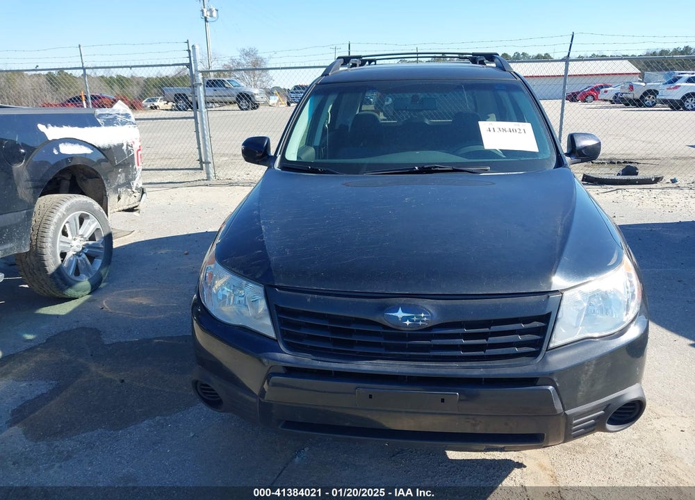 2009 SUBARU FORESTER 2.5X VIN: JF2SH63609H716935