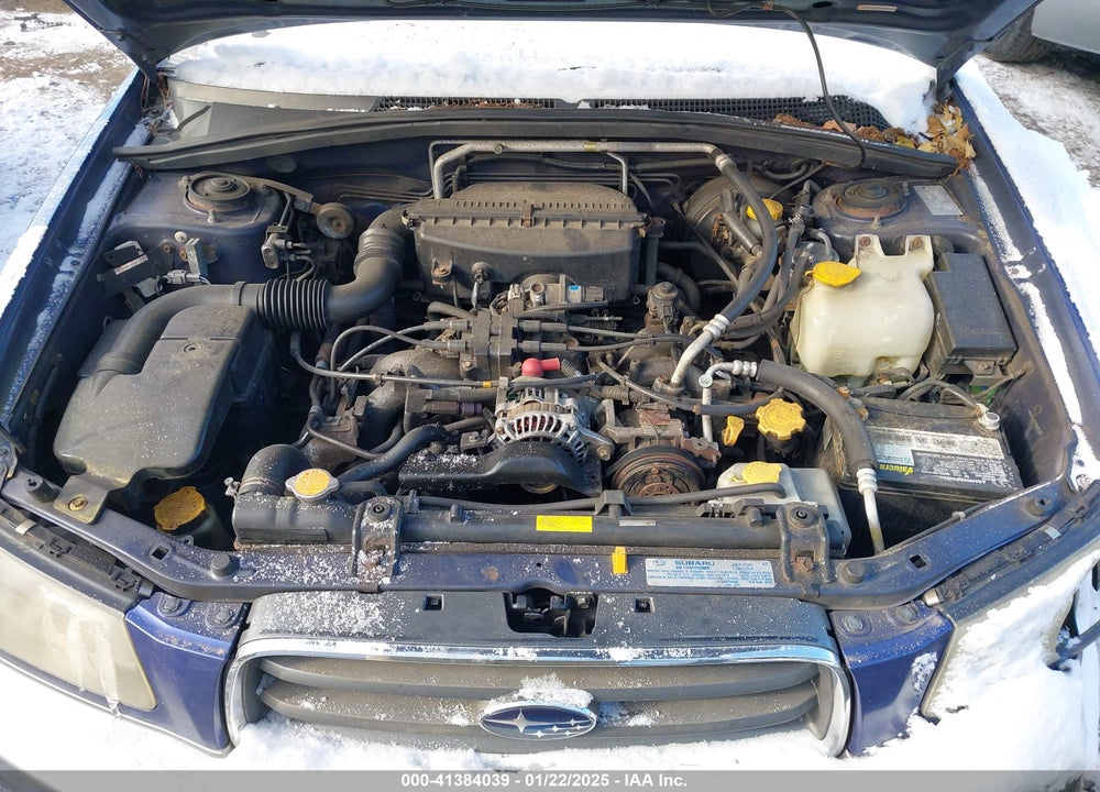 2004 SUBARU FORESTER 2.5XS VIN: JF1SG65654H755355