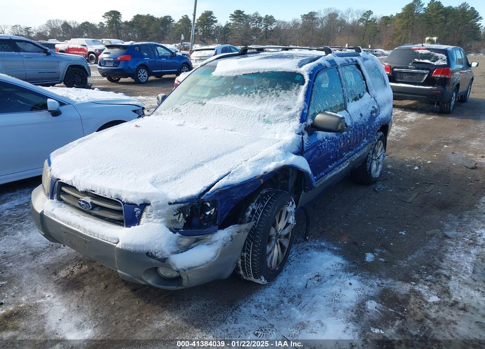 2004 SUBARU FORESTER 2.5XS VIN: JF1SG65654H755355