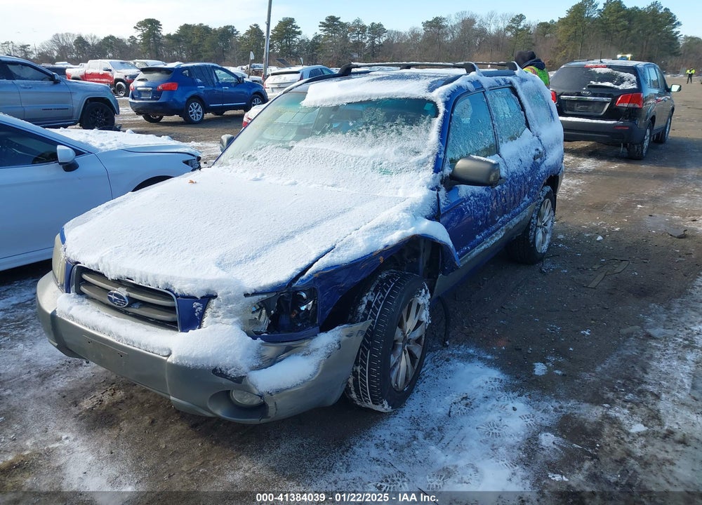 2004 SUBARU FORESTER 2.5XS VIN: JF1SG65654H755355