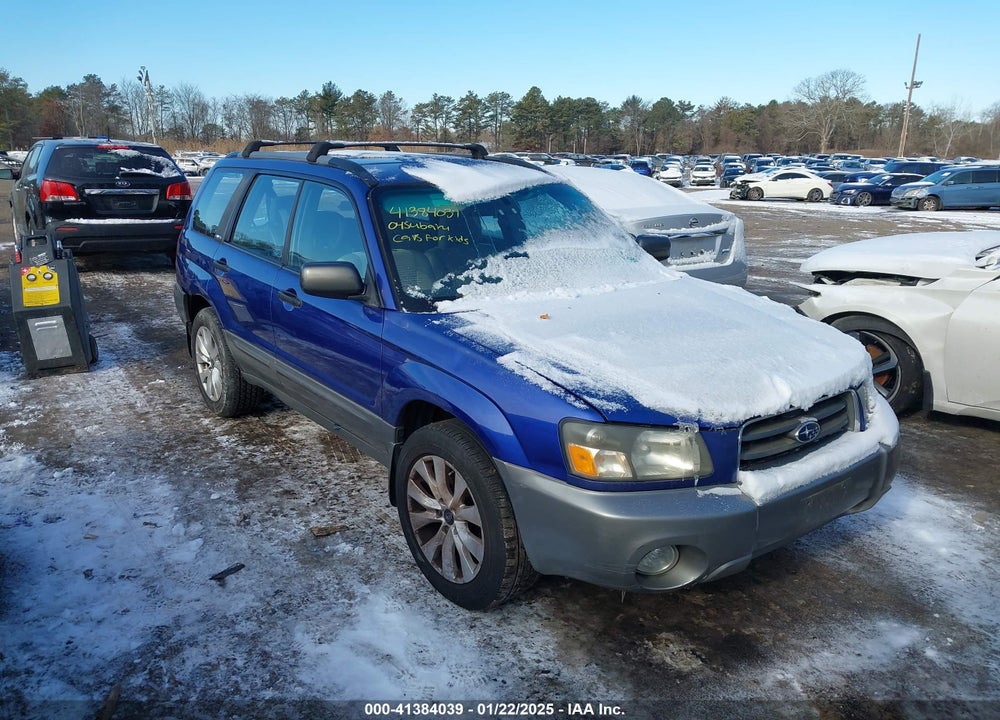 2004 SUBARU FORESTER 2.5XS VIN: JF1SG65654H755355