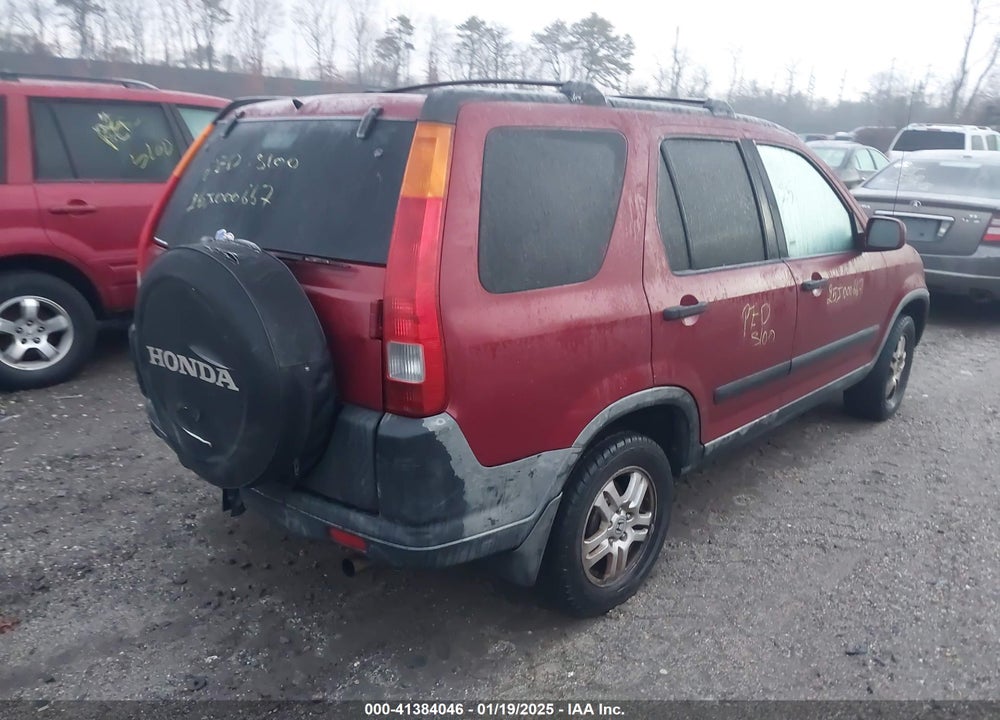 2004 HONDA CR-V EX VIN: JHLRD78824C042367