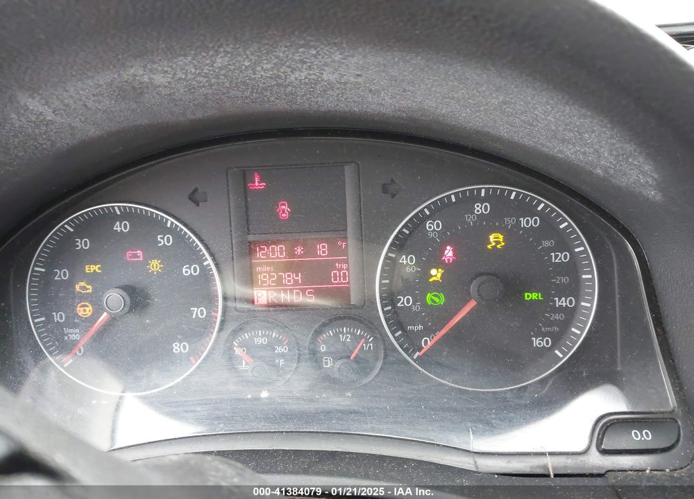 2009 VOLKSWAGEN JETTA VIN: 3VWRZ71K59M062345