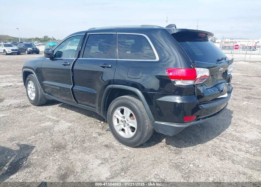 2017 JEEP GRAND CHEROKEE LAREDO 4X2 VIN: 1C4RJEAG8HC647382
