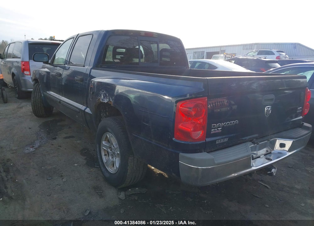 2005 DODGE DAKOTA SLT VIN: 1D7HW48N95S338832
