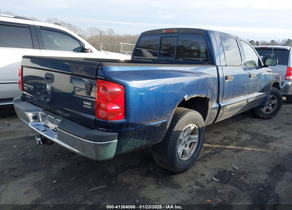 2005 DODGE DAKOTA SLT VIN: 1D7HW48N95S338832