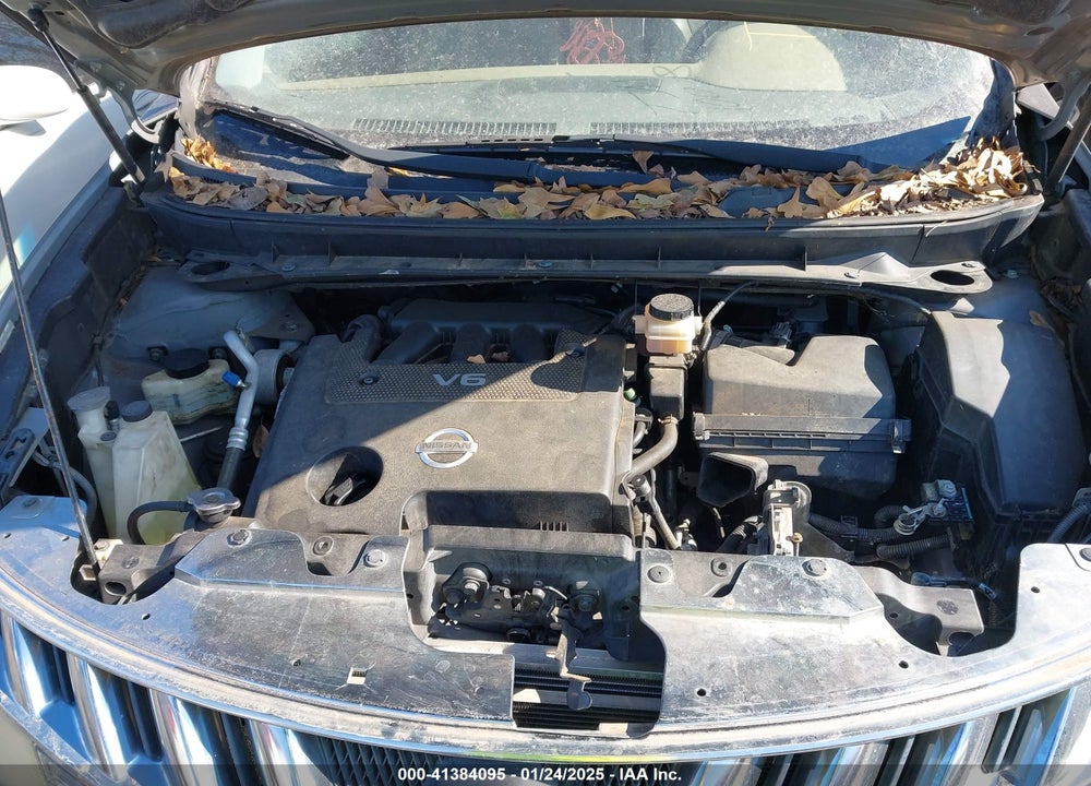 2009 NISSAN MURANO S VIN: JN8AZ18W29W100981