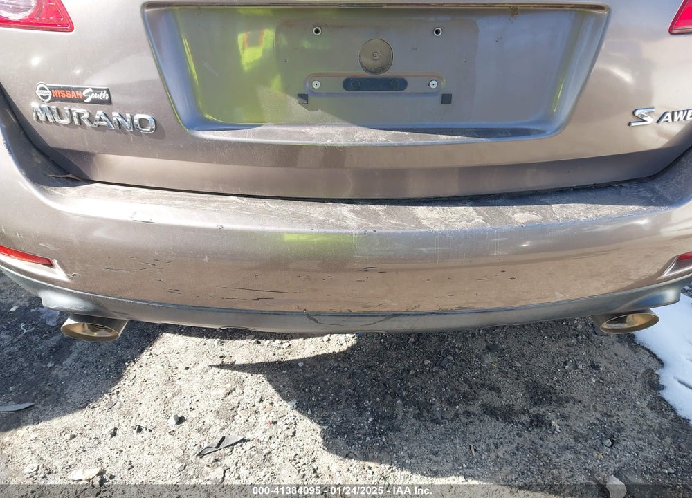 2009 NISSAN MURANO S VIN: JN8AZ18W29W100981