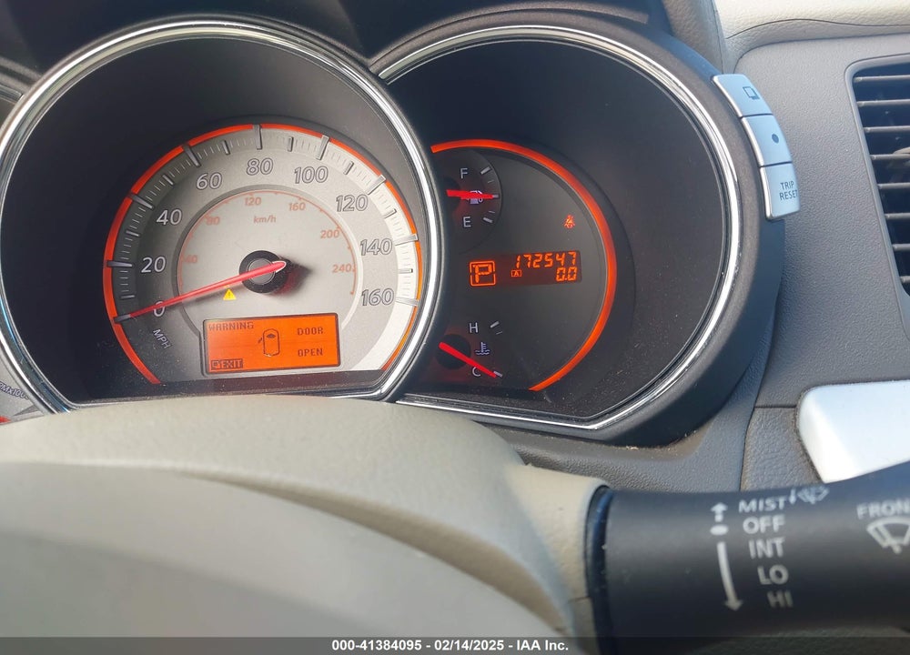 2009 NISSAN MURANO S VIN: JN8AZ18W29W100981