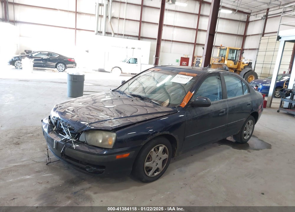 2005 HYUNDAI ELANTRA GLS/GT VIN: KMHDN46D55U987694