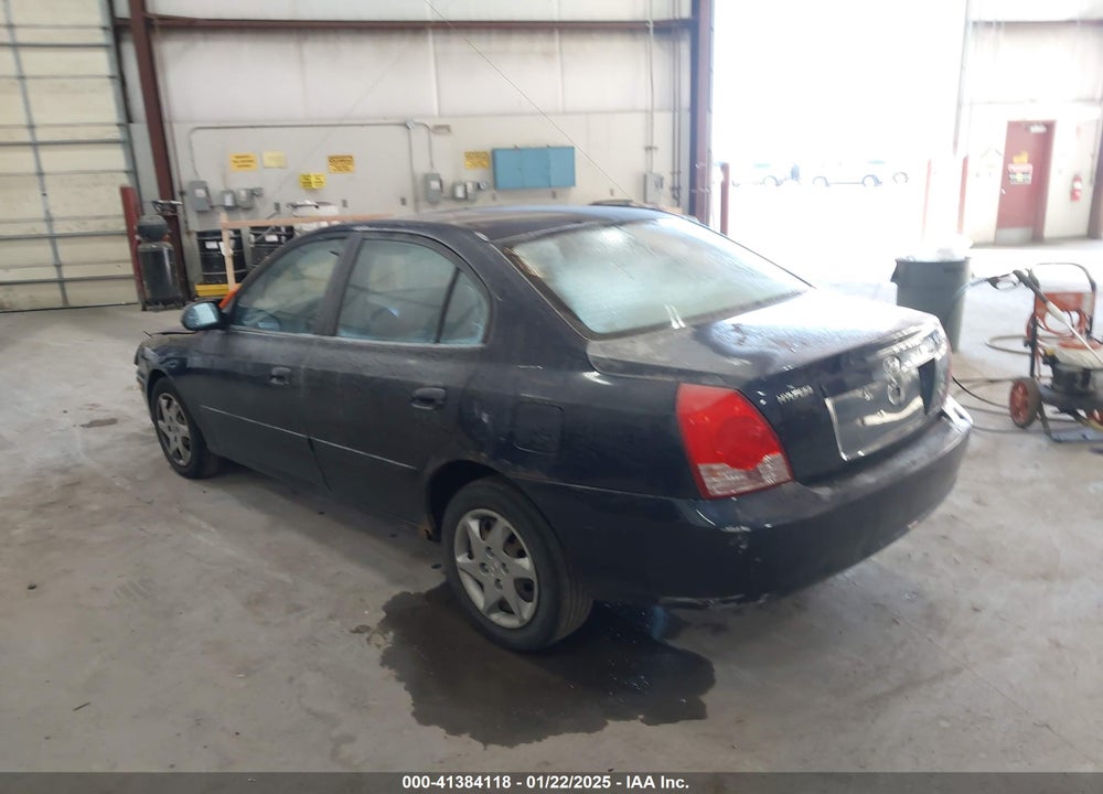 2005 HYUNDAI ELANTRA GLS/GT VIN: KMHDN46D55U987694