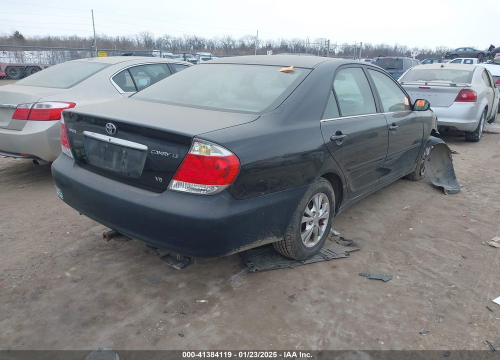 2005 TOYOTA CAMRY LE V6 VIN: 4T1BF32K85U095443