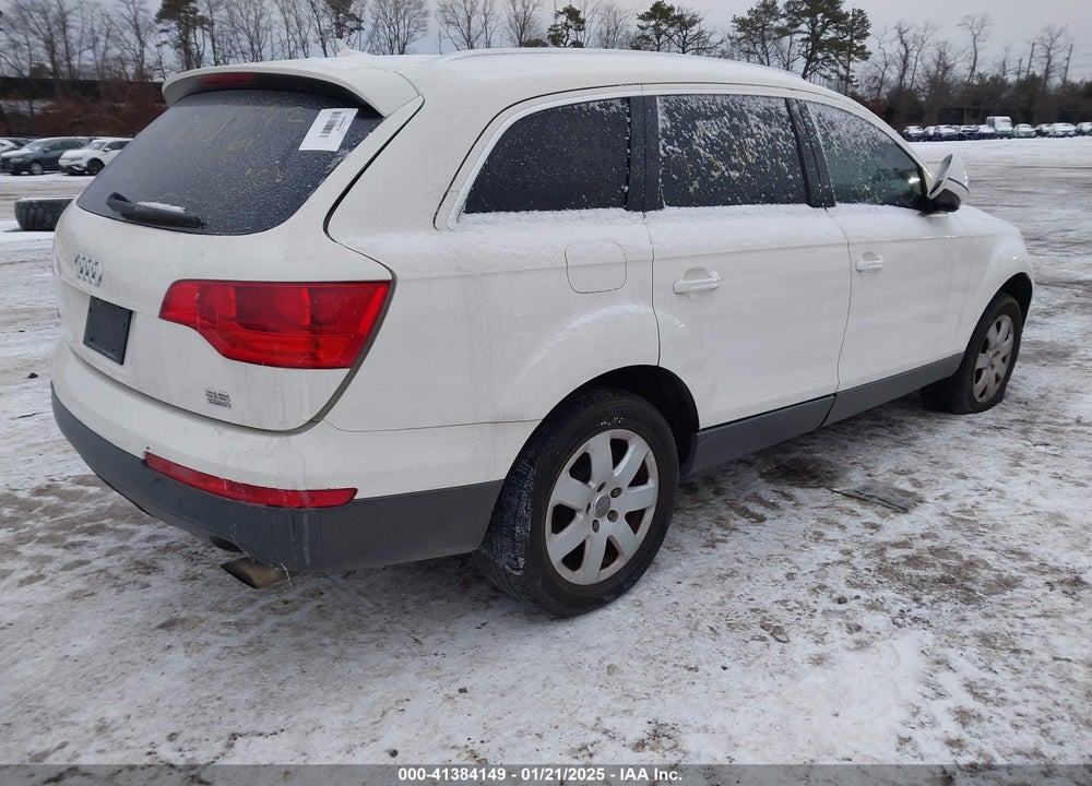 2007 AUDI Q7 3.6 PREMIUM VIN: WA1BY74L47D061170